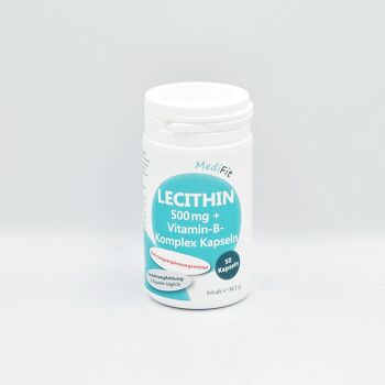 Lécithine 500 mg + Complexe de vitamines B 1