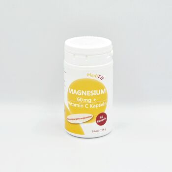Magnésium 60 mg + Vitamine C 1