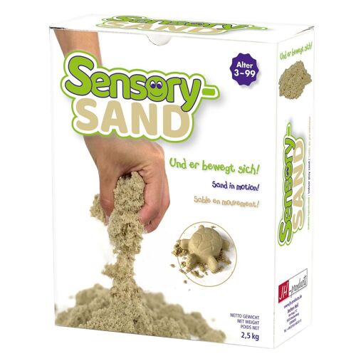 Sensory-Sand 2,5 kg - kinetische Fließeigenschaften