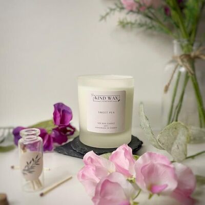 Sweet Pea Soy Candle 30cl