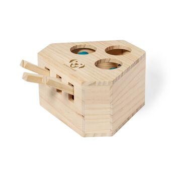 Jouets en bois pour animaux de compagnie 2