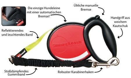 SmartLeash - the safe retractable leash