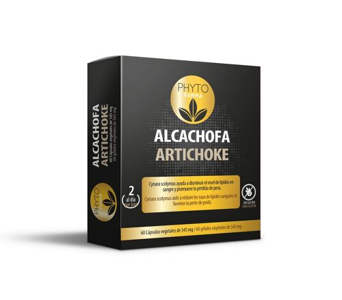 PHYTOFARMA Alcachofa 60 cápsulas vegetales