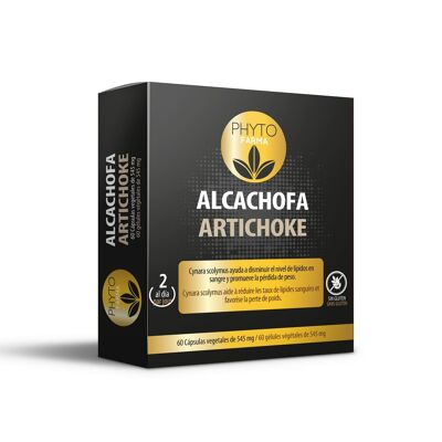 PHYTOFARMA Alcachofa 60 cápsulas vegetales
