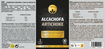 PHYTOFARMA Artichaut 60 gélules végétales 2