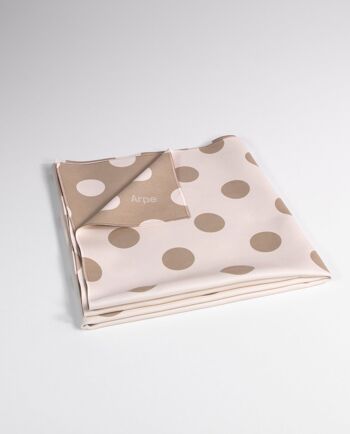 Serviette Dots Sable Crème 1