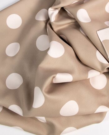 Serviette Dots Sable Crème 6