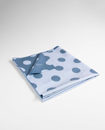 Serviette Dots Bleu Acier 1