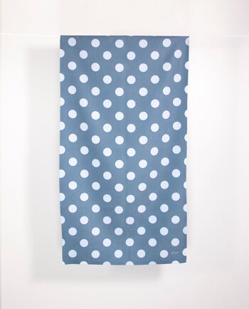 Serviette Dots Bleu Acier 4