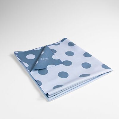 Serviette Dots Bleu Acier