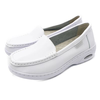 Women's leather moccasins Comfort sole with air chamber