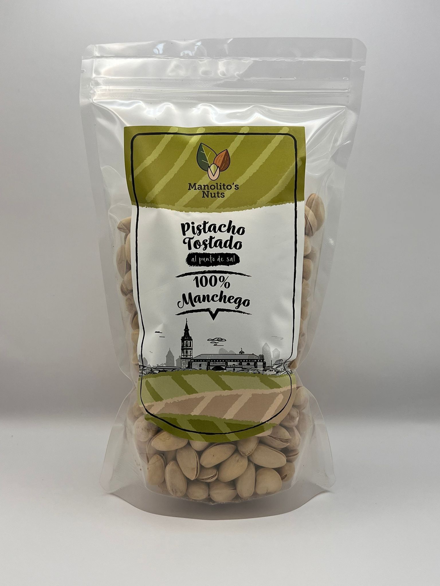 TOASTED PISTACHIO 0.500 KG - PACK 15 BAGS