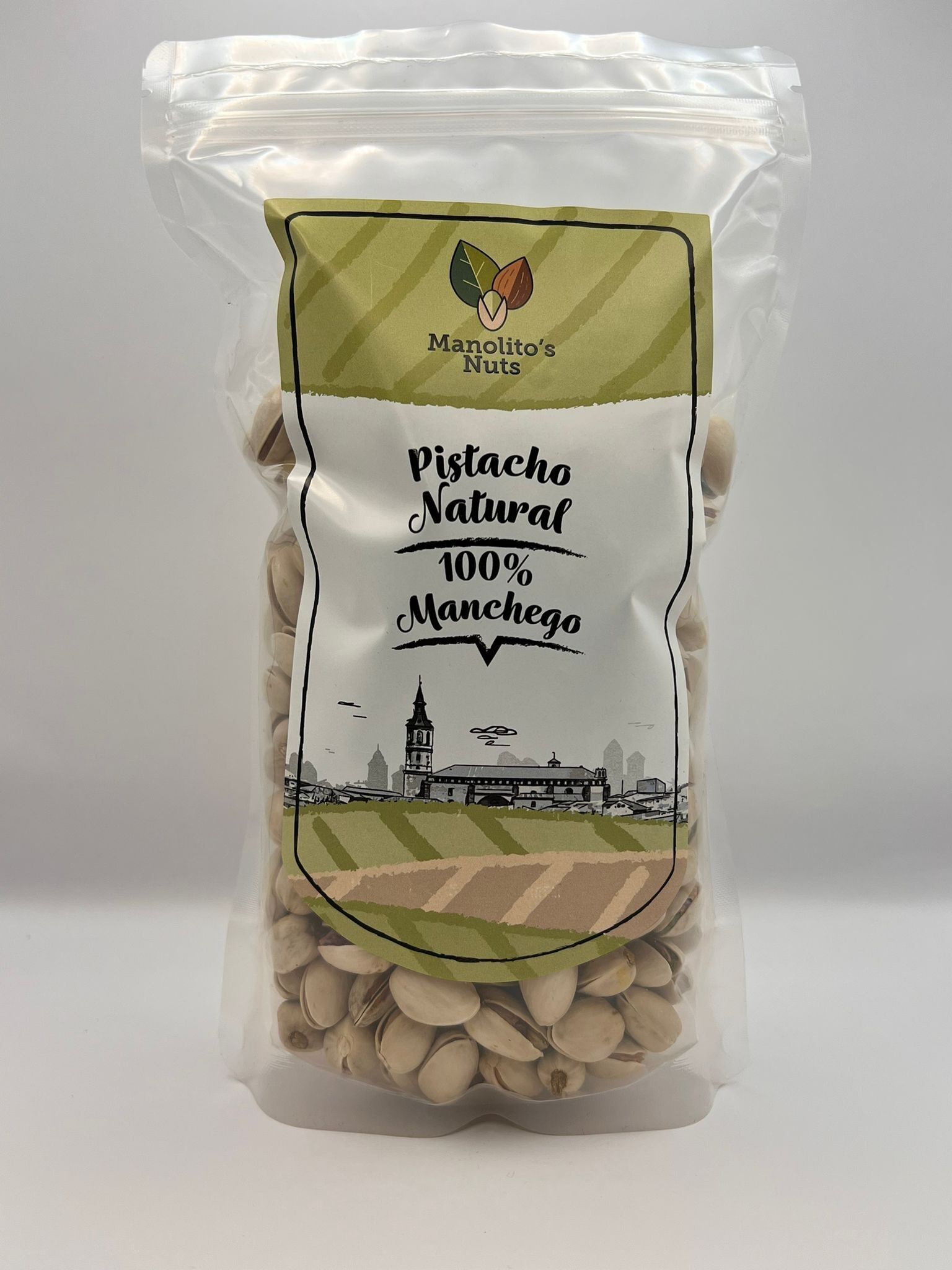 NATURAL PISTACHIO 0.500 KG - PACK 15 BAGS