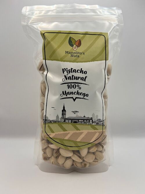 PISTACHO NATURAL 0,500 KG - PACK 15 BOLSAS