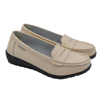 Mocassins femme en cuir Semelle confort 10