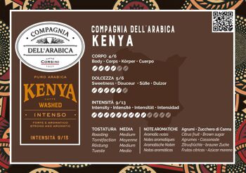 10 capsules de café Kenya 100% Arabica | Capsules en aluminium compatibles Nespresso® 3