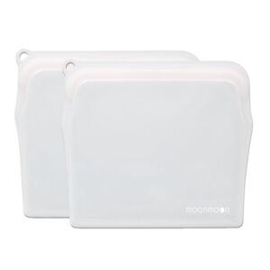 Pochettes réutilisables en silicone - 2 jeux de sacs de congélation lavables - 900 ml