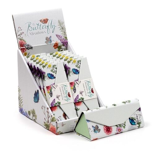 Butterfly Meadows Foldable Glasses Case