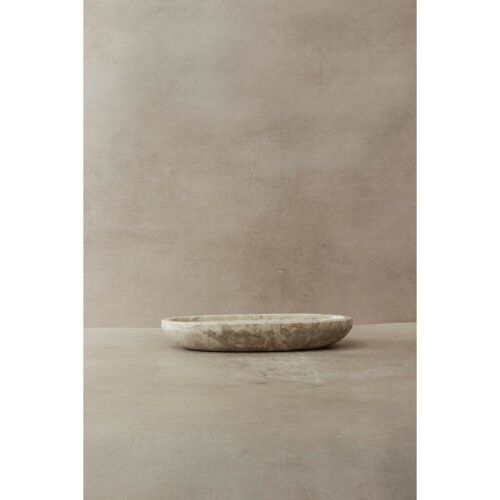 Handmade Marble Oval Dish No 2