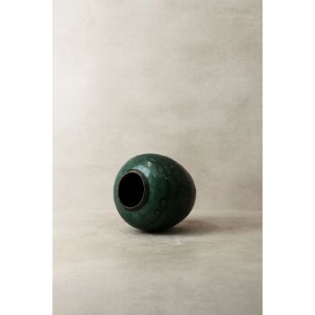 Ancien Pot Asiatique Turquoise No2 2