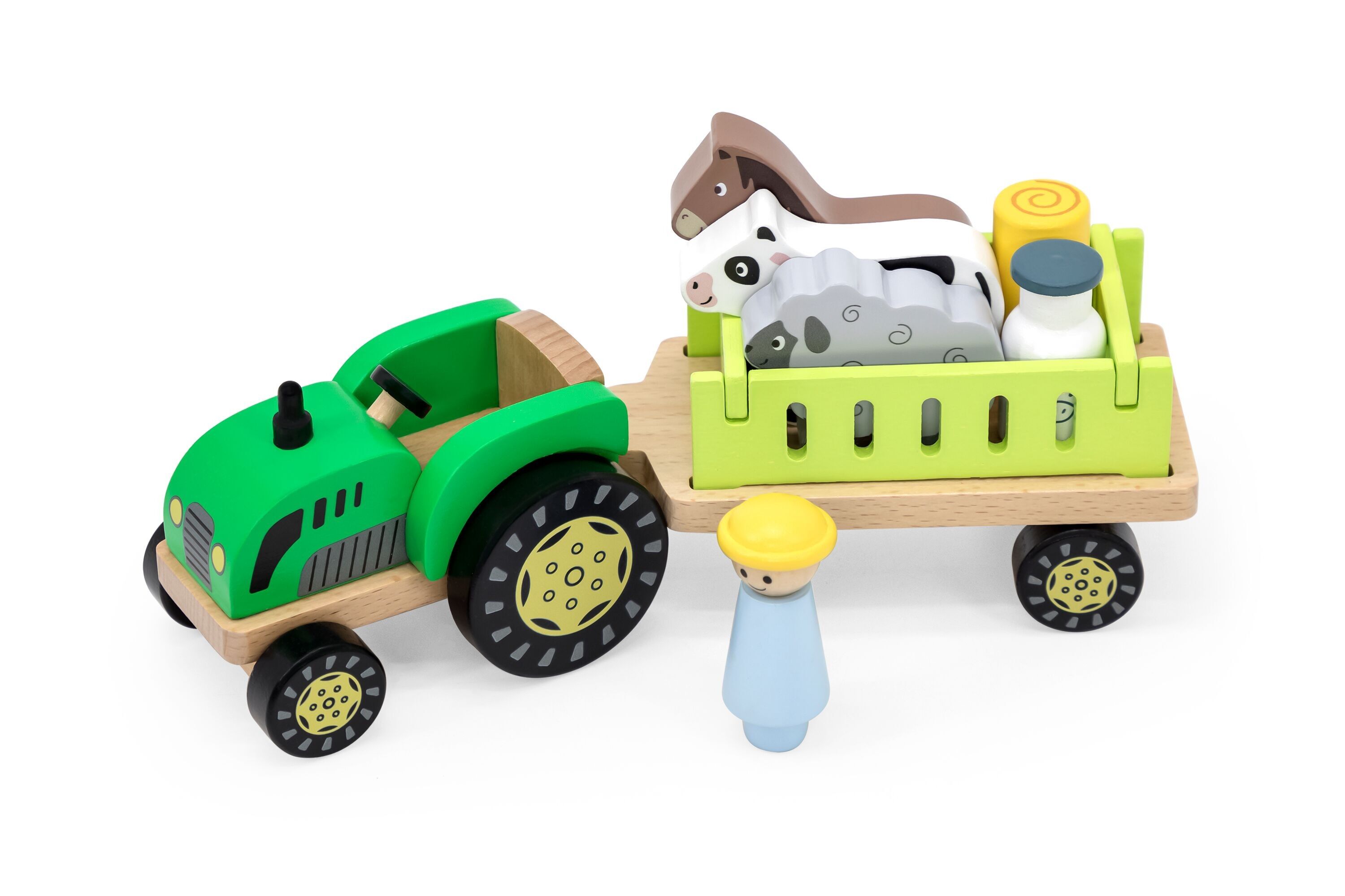 Traktor bondgårdsdjur