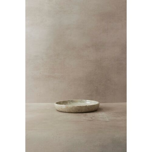 Handmade Marble Low Bowl No 1