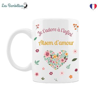 Mug Atsem Cœur Fleuri 1