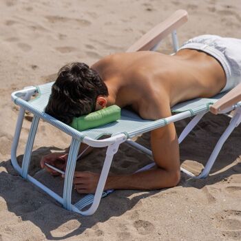 MAUI - Chaise de plage/piscine de lecture multi-positions avec accoudoirs 5