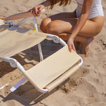 MAUI - Chaise de plage/piscine de lecture multi-positions avec accoudoirs 10