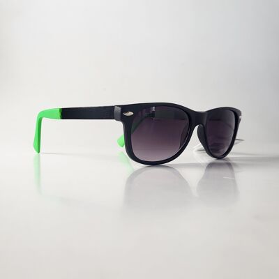 Drei Farben Sortiment Kost Wayfarer Sonnenbrille mit Neon Bügel S9465