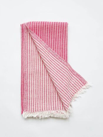 Serviette de Hammam Portobello, Flamant Rose 2