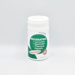 Resvératrol + Curcumine + Quercétine + Vitamines