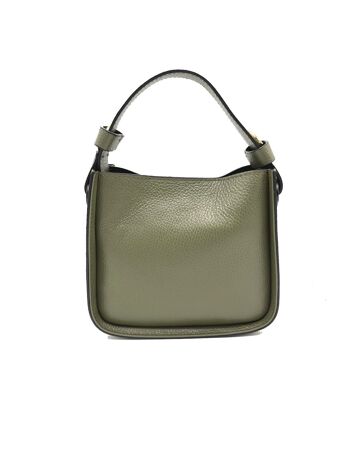 Borsa a mano en vera pelle, Made in Italy, art. 112303 18