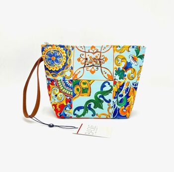 Mini sac de beauté de plage, marque Basile, art. BA24454 1