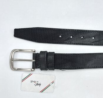 Ceinture en cuir véritable, Made in Italy, Juice, art. JU2066-35 6