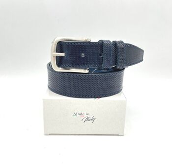 Ceinture en cuir véritable, Made in Italy, Juice, art. JU2066-35 10