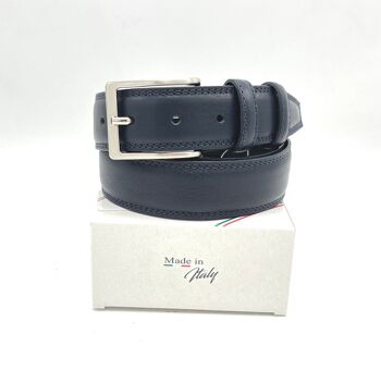 Ceinture en cuir véritable pour homme, Made in Italy, Juice, art. JU035-3 1