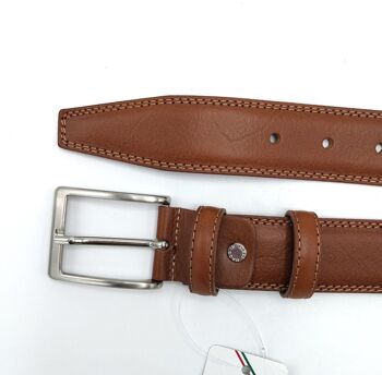 Ceinture en cuir véritable pour homme, Made in Italy, Juice, art. JU035-3 3