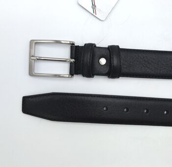 Ceinture en cuir véritable pour homme, Made in Italy, Juice, art. JU035-1 5