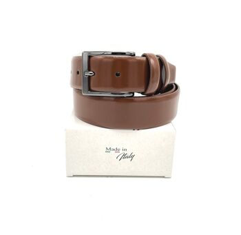 Ceinture en cuir véritable pour homme, Made in Italy, Juice, art. JU1764/35 1