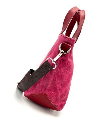 Sac à bandoulière en cuir véritable, Made in Italy, art. J803.480 3