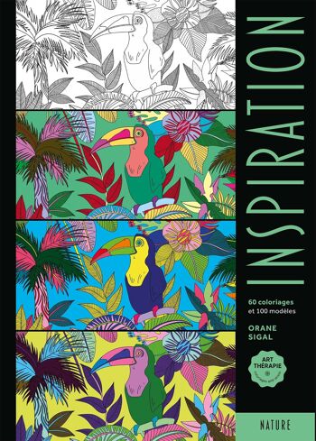 LIVRE DE COLORIAGES - INSPIRATION - Nature 1