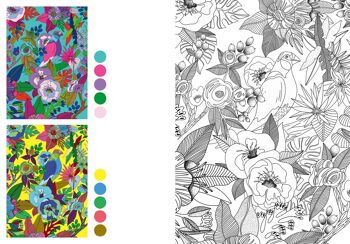 LIVRE DE COLORIAGES - INSPIRATION - Nature 3