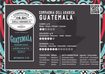 10 capsules de café Guatemala 100% Arabica | Capsules en aluminium compatibles Nespresso® 2