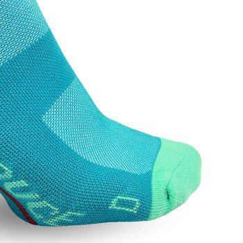 La verde mar TRAIL ♻️ recyclée - chaussettes de course à pied 5