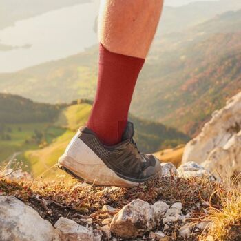 La rouille TRAIL ♻️ recyclée - chaussettes de course à pied 3