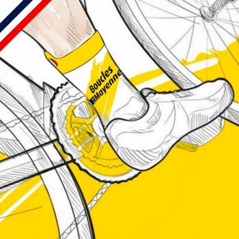 La paire des "Boucles de la Mayenne"- chaussettes de cyclisme 4