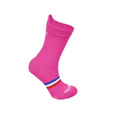 Fuchsia ♻️ recycelt – Radsocken