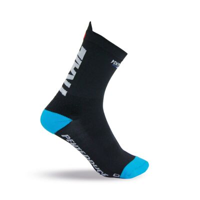 The black/turquoise TRAIL ♻️ recycled - running socks