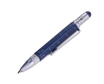 Petit stylo à bille multitâche | Mallette à outils comme stylo | STYLO À OUTILS LILIPUT par TROIKA PIP25 7